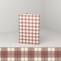 Gingham — hardcover journal, back cover
