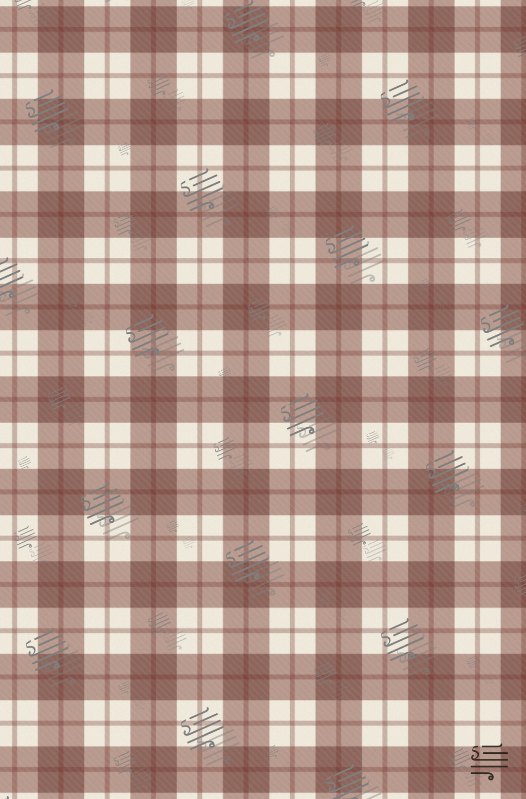 Gingham — flat front cover (proof)