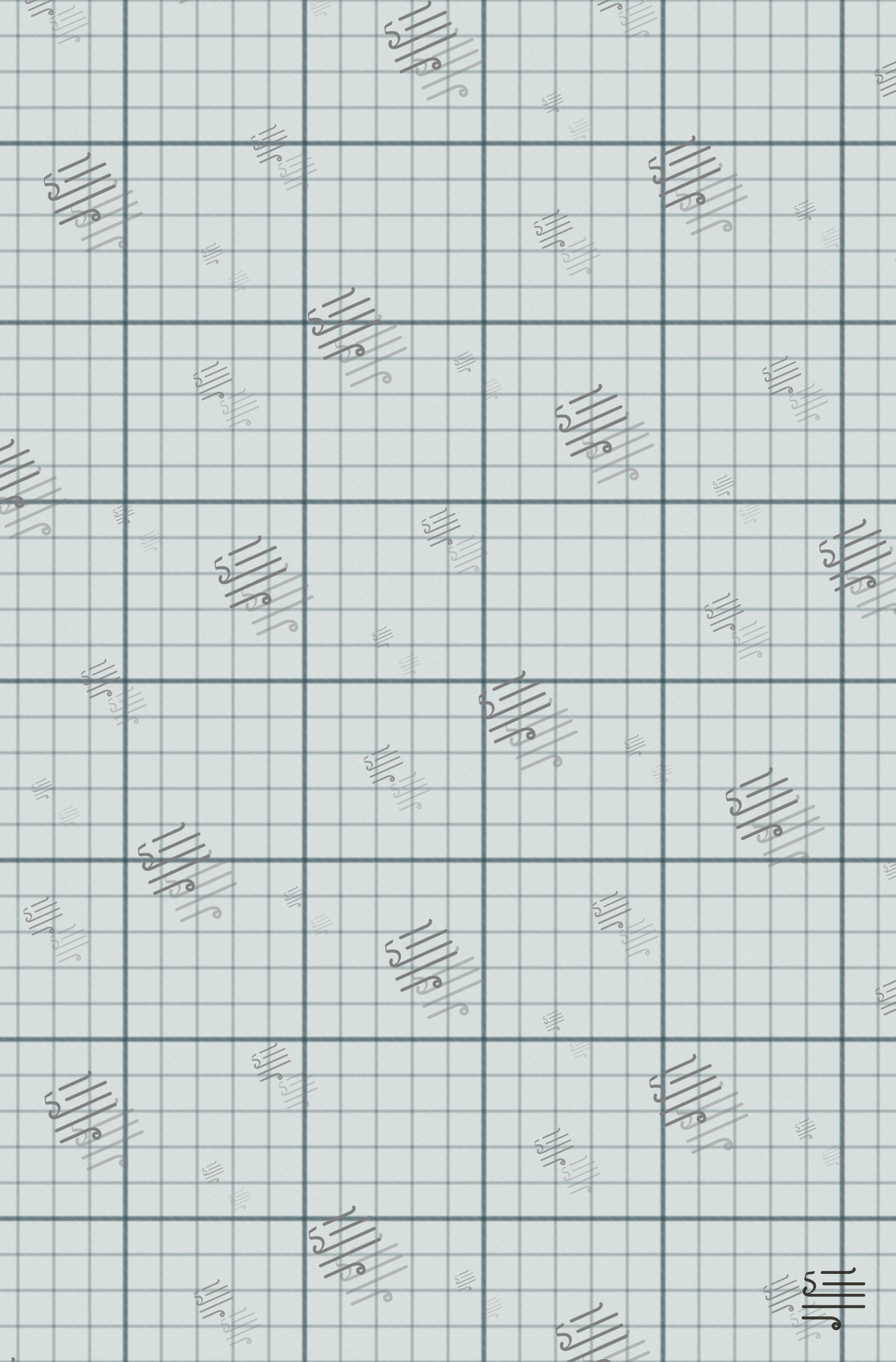 Ledger — flat front cover (proof)