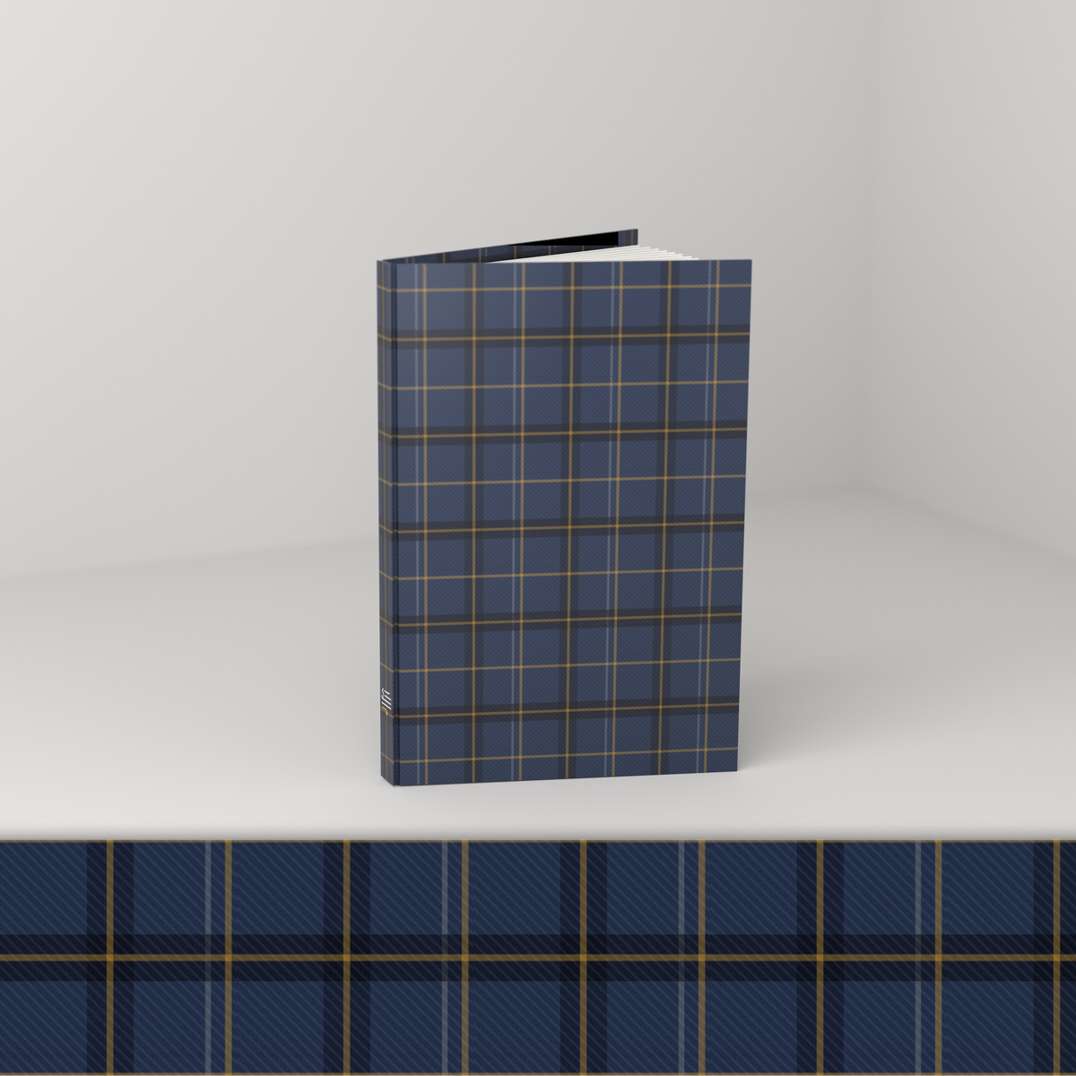 Oxford — hardcover journal, three-quarter view
