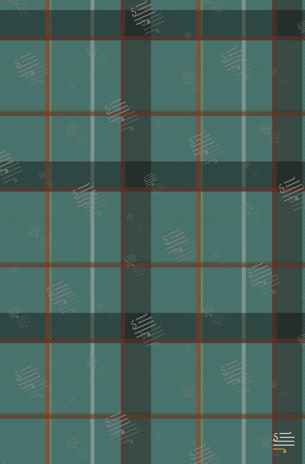 Plaid — flat back cover (proof)