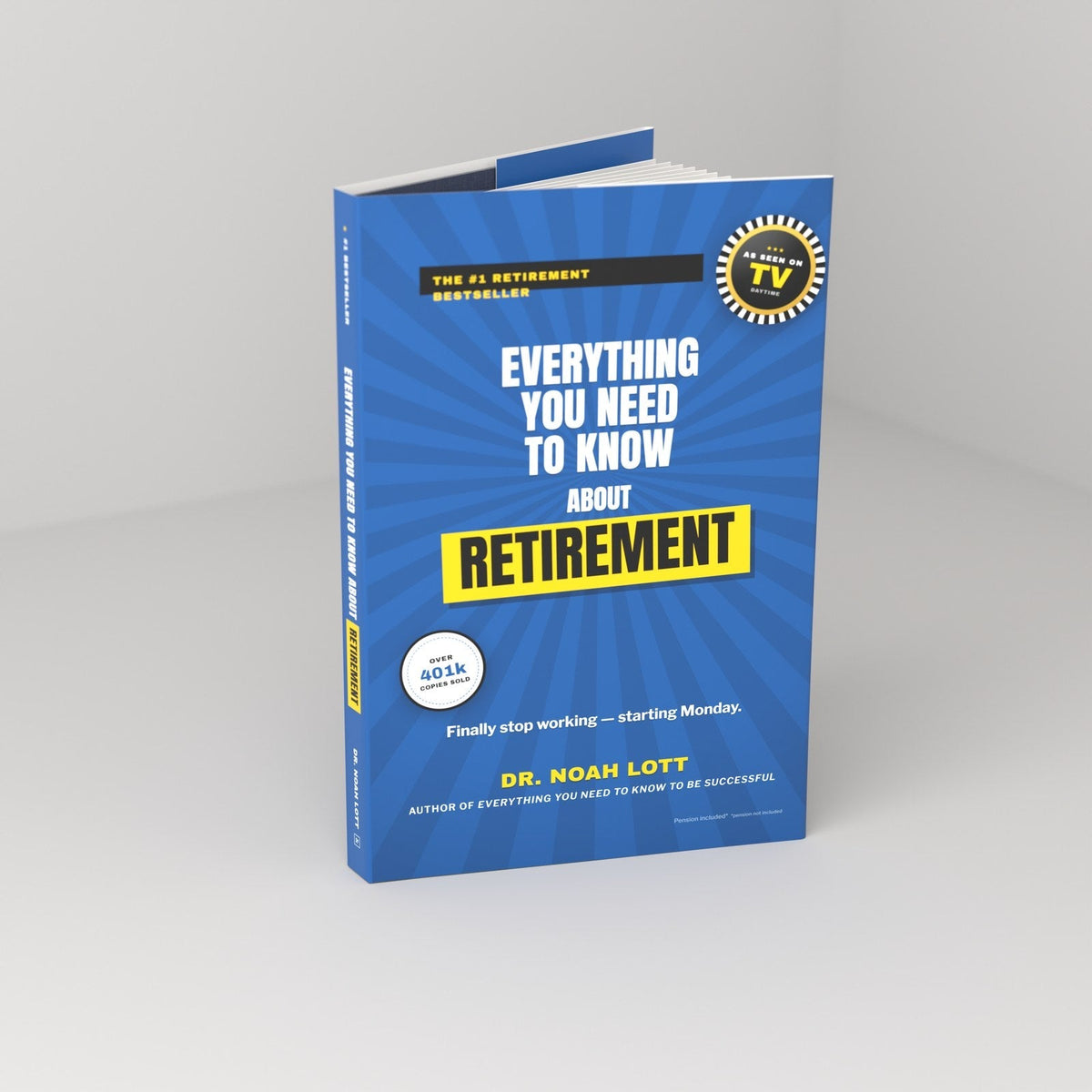 Everything You Need to Know About Retirement — punchline book jacket