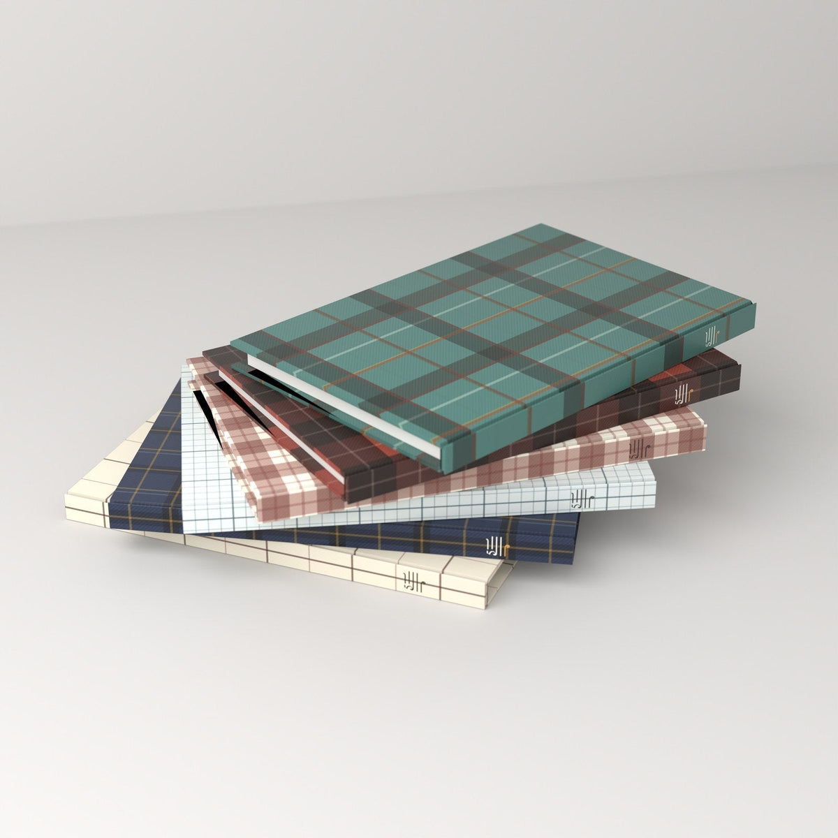 Pattern casewrap journals spread